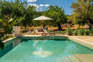 Pool - Rural finca S'Empaltada with pool in Mallorca (Selva)