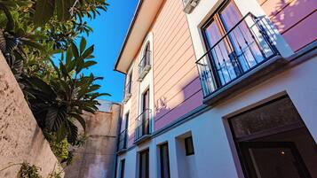 Fassade der Unterkunft