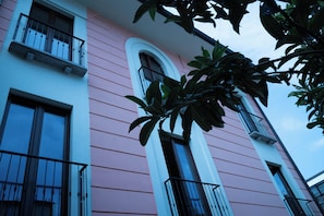 Fassade der Unterkunft