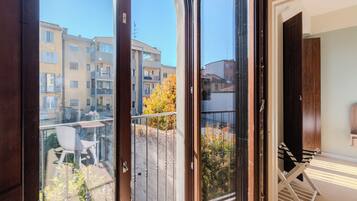 Lägenhet Classic - 1 sovrum - balkong - utsikt mot innergården | Utsikt från rummet