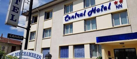 Façade de l’hébergement