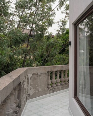Superior Room, 1 King Bed, Balcony, City View | Terrace/patio - El Cortés, Member of Relais & Châteaux (Mexico City)