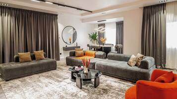 Economy appartement, balkon, uitzicht op stad | Woonruimte