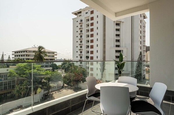 Economy Apartment, Balcony, City View | Balcony
