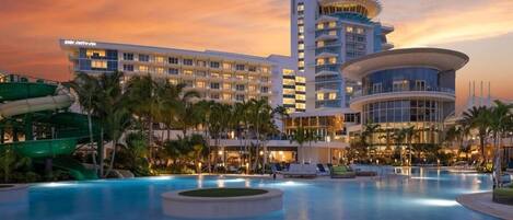 Una piscina climatizada