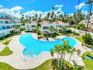 Apartment, 2 Bedrooms, Poolside | View from room