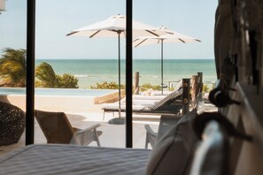 Deluxe House, Balcony, Beach View | Premium bedding, down duvets, in-room safe, free WiFi