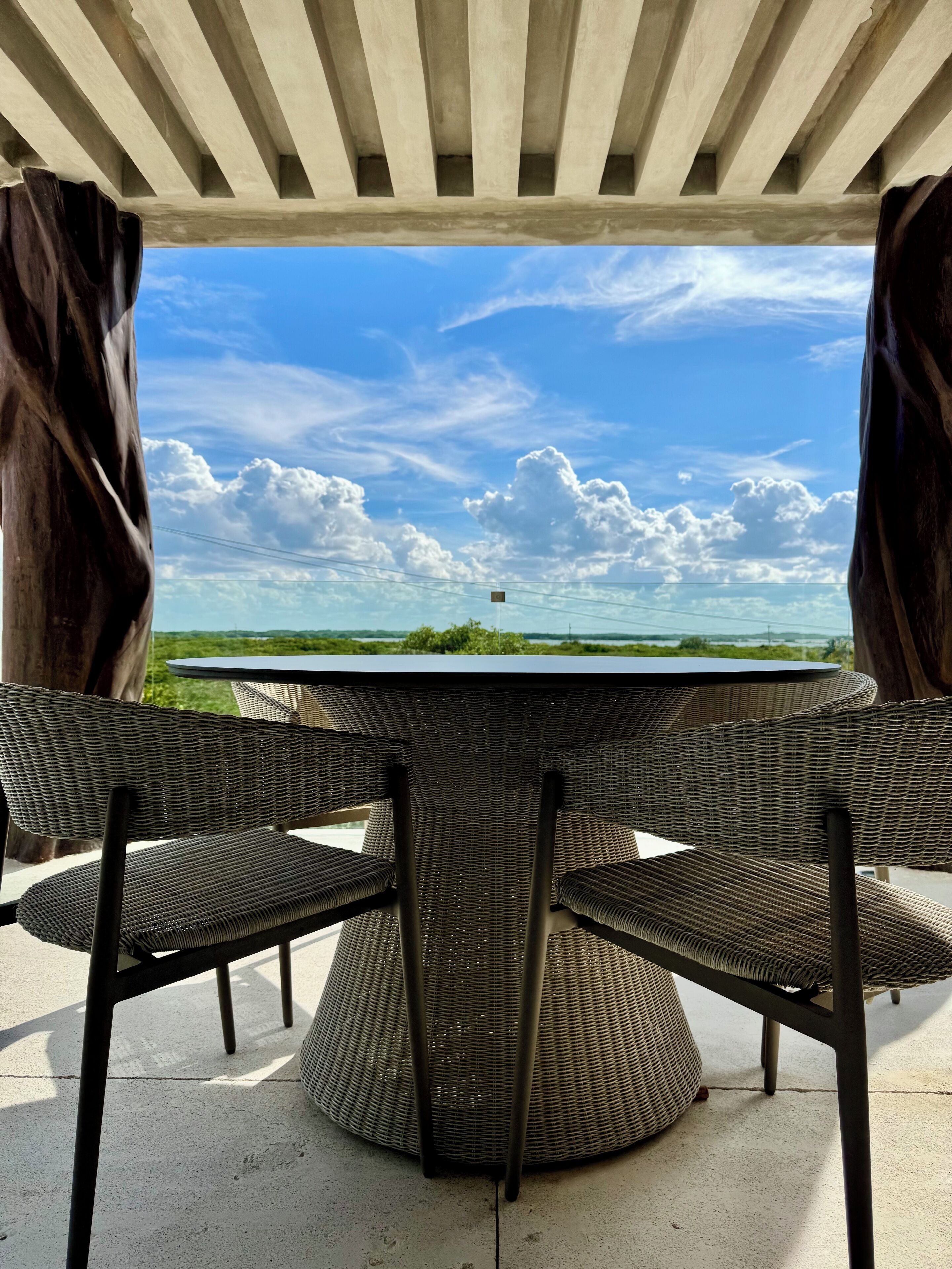 Deluxe House, Balcony, Beach View | Beach/ocean view