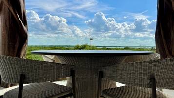 Deluxe House, Balcony, Beach View | Beach/ocean view