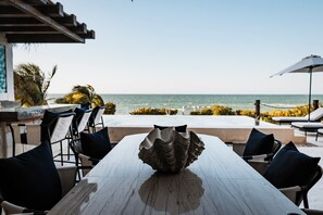 Deluxe House, Balcony, Beach View | Terrace/patio - Trobbu Boutique Collection San Bruno (Dzemul)