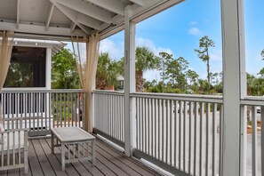 House, 1 King Bed with Sofa bed (Barefoot Cottage B49 - Seabbatical) | Terrace/patio - Barefoot Cottage B49 - Seabbatical (Port St. Joe)
