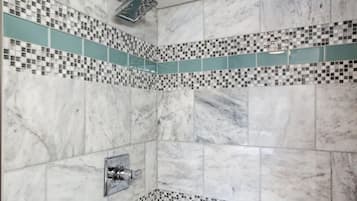 Hair dryer, towels