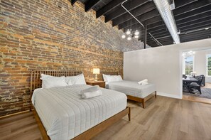 1 bedroom, iron/ironing board, travel crib, WiFi