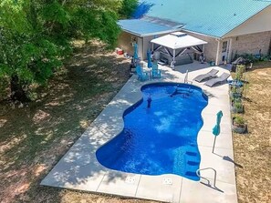 Pool - Spacious 7BR Retreat with Huge Pool, Hot Tub & Private Arcade! (DeFuniak Springs)
