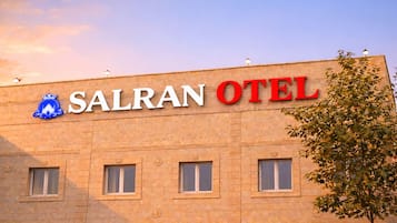 Overnatningsstedets facade