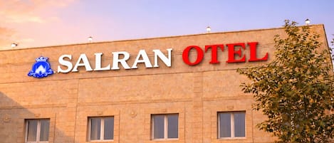 Fassade der Unterkunft