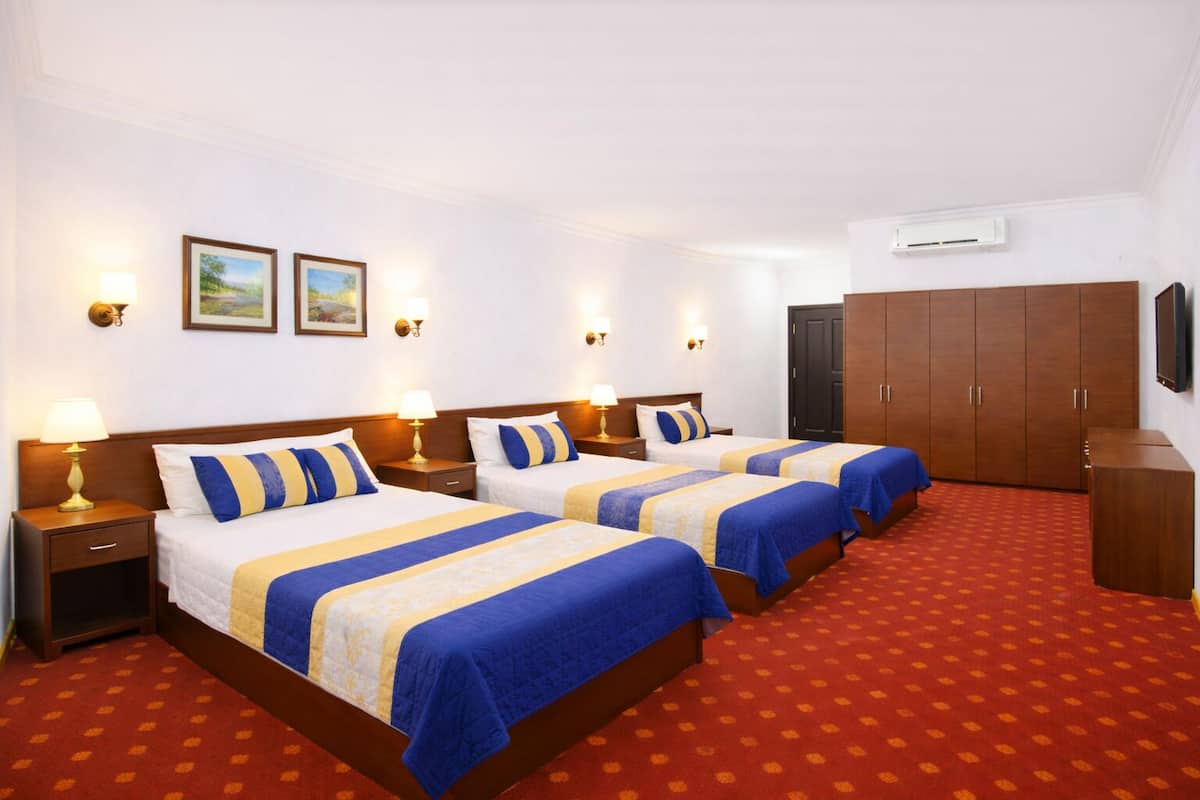 Triple Room | Premium bedding, desk, laptop workspace, bed sheets