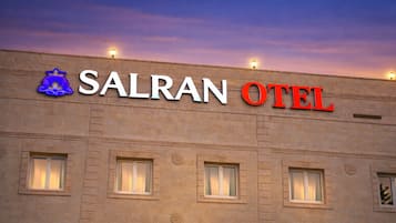 Overnatningsstedets facade