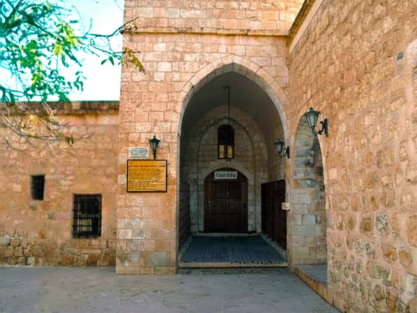 Façade de l’hébergement