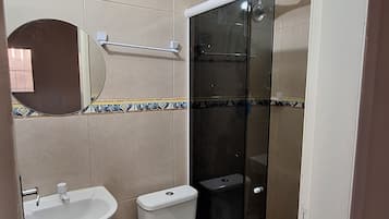 Douche, papier toilette