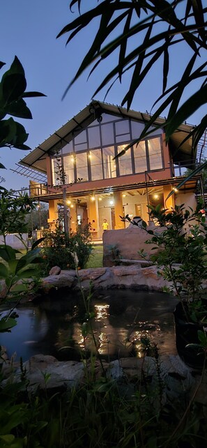 Enceinte de l’hébergement