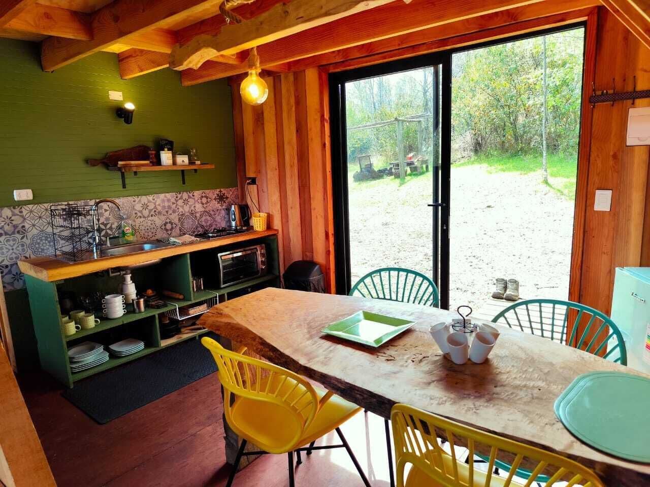 Panoramic-Bungalow, Bergblick | Eigene Küche