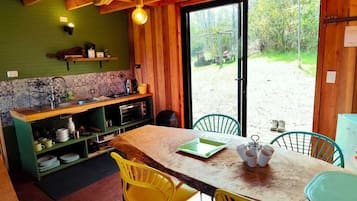 Panoramic-Bungalow, Bergblick | Eigene Küche