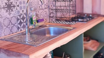 全景單棟小屋, 山景 | 私人廚房
