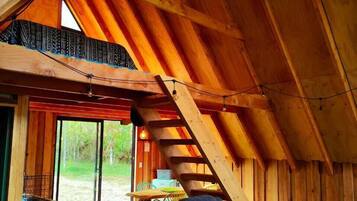 Bungalow Panoramique, vue montagne | Coin séjour