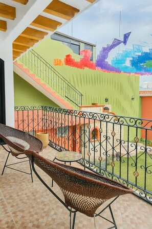 Basic Double Room | Terrace/patio
