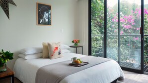 Apartemen Comfort, 1 kamar tidur, pemandangan taman