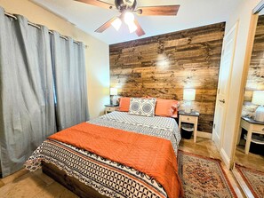 2 chambres, fer et planche à repasser, Wi-Fi gratuit, draps fournis