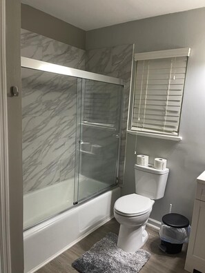 Towels, toilet paper