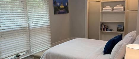 1 makuuhuone, työpöytä, ilmainen Wi-Fi, vuodevaatteet