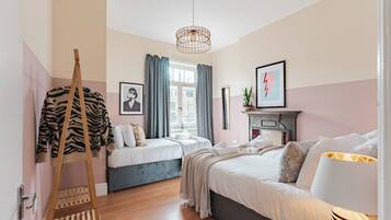 Family Apartment, Patio, City View | Laptop workspace, iron/ironing board, free WiFi