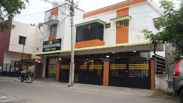 Fassade der Unterkunft