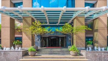 Fassade der Unterkunft