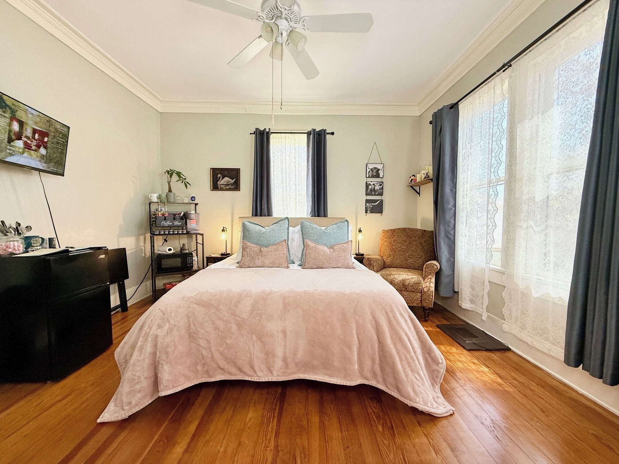 2 Schlafzimmer, Bügeleisen/Bügelbrett, kostenloses WLAN, Bettwäsche