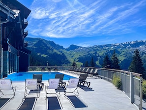 Piscine chauffée