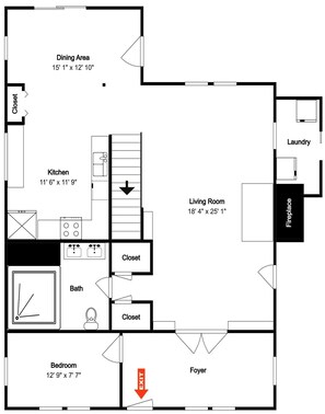 Estudio (3 Bedrooms) | Servicio de la propiedad