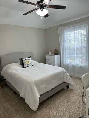 4 bedrooms, iron/ironing board, travel crib, free WiFi