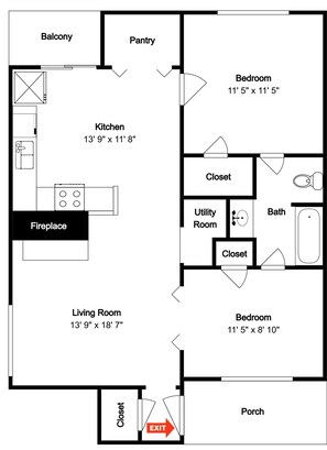 Condo (2 Bedrooms) | Property amenity