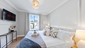 1 makuuhuone, ilmainen Wi-Fi, vuodevaatteet