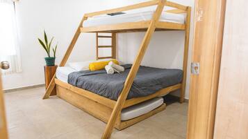 2 habitaciones, wifi gratis y ropa de cama