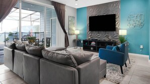 Condo, Multiple Beds (3725PCL-Windsor Island Resort) | Living area - 3725pcl-windsor Island Resort (Davenport)