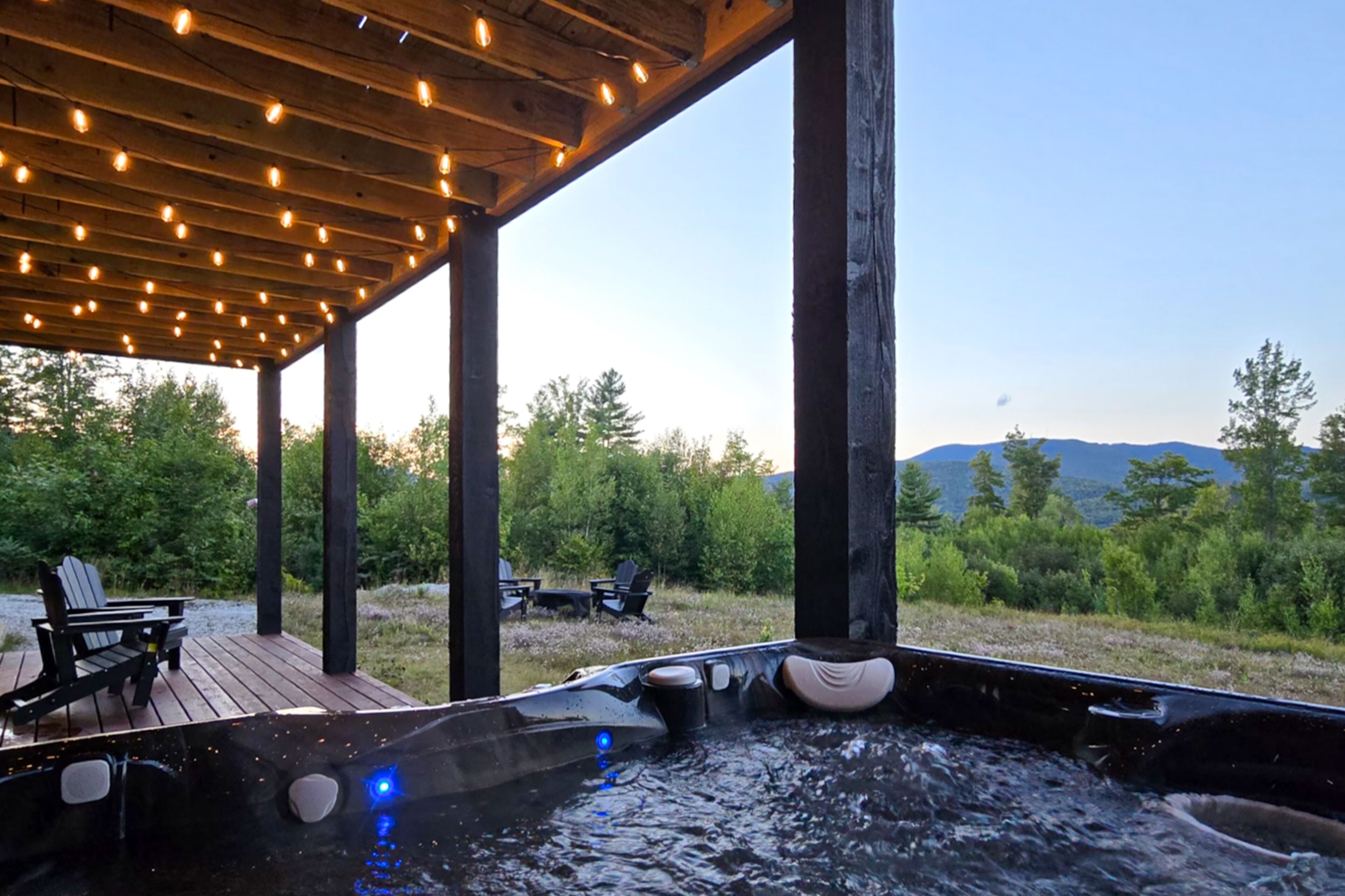 مغطس سبا خارجي