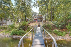 Property grounds - Dock + Views: Scenic Group Retreat on Grand Lake! (Eucha)