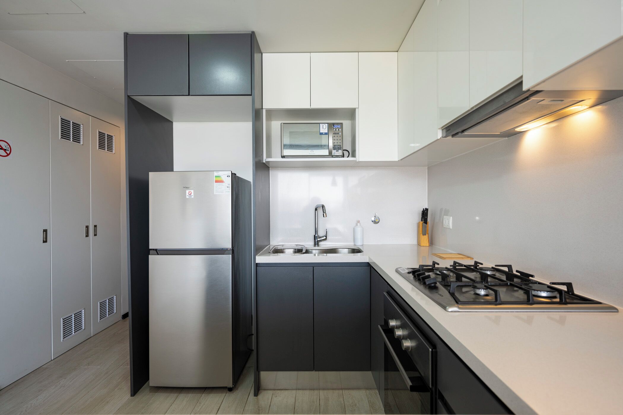 Microwave, oven, stovetop