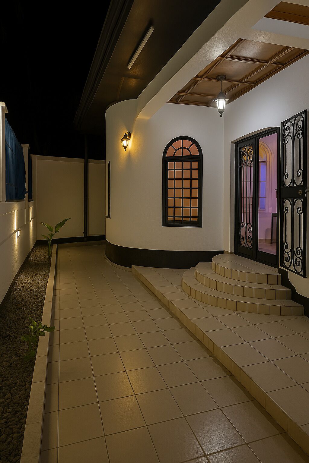 Enceinte de l’hébergement