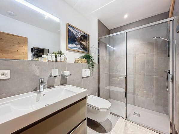 Shower, towels - Ash tree - Les Gets - Village center (Les Gets)